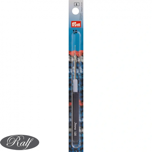 Croseta metalica cu maner din plastic, nr 1, 12.5 cm - Prym 175323